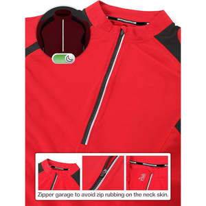 Maillot de Ciclismo Térmico Ligero de Alta Calidad Personalizado, Unisex, Transpirable, Antibacterial, de Secado Rápido, Mangas Largas, Impresión Digital - Product Image 4