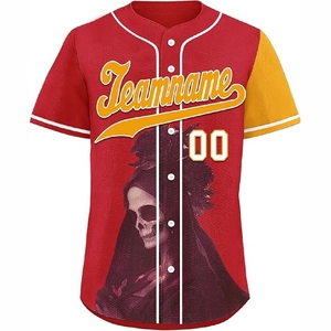 Custom Sublimated <b>Baseball</b> Jersey with Moisture Wicking Fabric for Team Training and Match Day Wear - Product Image 3