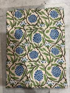 Eco-Friendly Organic Cotton Cambric 60x60 Block Print Traditional Jaipuri Fabric for Home Decor Curtain Craft Boys - Product Image 2