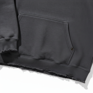 Sweat à capuche décontracté pour homme, tendance, avec logo personnalisé, surdimensionné, style streetwear - Product Image 4
