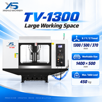 Centre d'usinage CNC 3 axes TV1300 haute vitesse pour travaux lourds, avec commande Mitsubishi M80 et mandrin BT30
