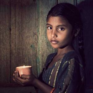 Porte-bougie en terre cuite rustique décoratif pour l'intérieur et l'extérieur, la maison, le bureau et l'ambiance festive - Product Image 6