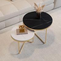 Table basse en marbre naturel haut de gamme, plateau de vanité en surface solide, écologique, résistant à l'eau et au feu, design rustique pour usage hôtelier