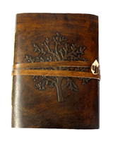 Hochwertiges Schwarzes Leder-Reisetagebuch, A5 Hardcover-Leder-Notizbuch für Sublimation, Blanko-Lederjournal