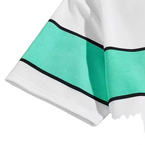 Ensemble T-shirt et short tricotés 100 % coton pour homme – Vente en gros – Décontracté, uni, sportif, séchage rapide – Doux pour l'été - Product Image 3