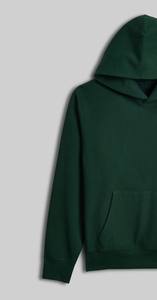 Sudadera con capucha unisex extragrande de algodón 100% con forro polar bordado, informal, de invierno, con cremallera, personalizada, para mujer, al por mayor - Product Image 2