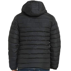 Chaqueta Acolchada Ligera para Hombre, Cuello Alto, Logotipo Personalizado con Velcro, Chaqueta de Invierno Acolchada, Ropa de Abrigo Cálida y Resistente al Viento - Product Image 2