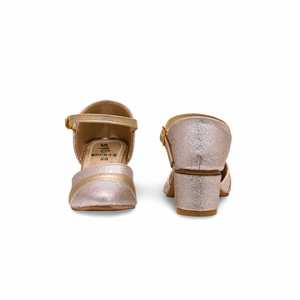 Escarpins fantaisie dorés pour fille KD0932 - Product Image 2