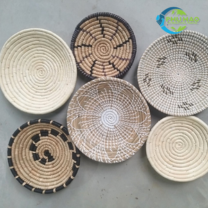 Exportación de artesanías de la fábrica de Vietnam: cesta de pared colgante de jacinto de agua con buen precio y alta calidad - Product Image 3