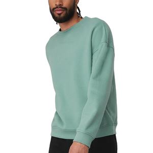 Sweat-Shirt col rond en polaire pour homme, 52% coton, 48% Polyester, haute qualité, impression DTG DTG - Product Image 1