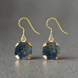 Boucles d'oreilles pendantes en citrine naturelle brute Ratnarachit, plaquées or 18 carats, sertissage canal, bijoux minimalistes en fil avec pierres précieuses, vente en gros - Product Image 2