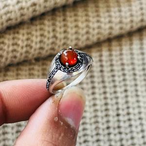 Trendy wholesale Fashion Carnelian Brass <b>Ring</b> Solitaire <b>Ring</b> Silver Plated Vintage Tribal <b>Ring</b> <b>Statement</b> Handmade Bulk <b>Ring</b> - Product Image 4