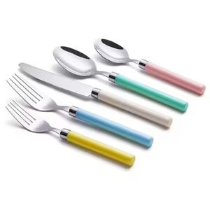 Premium Dining Equipment Stainless Steel Cutlery Set Durable Restaurant <b>Flatware</b> - Product Image 4