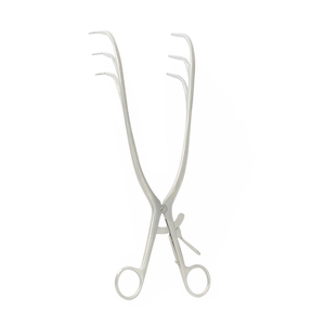 Retractor de cadera total manual de acero inoxidable de grado médico Koros Scoliosis Viper con 3x3 cuchillas de 1.5 pulgadas reutilizables para ortopedia y columna vertebral - Product Image 2