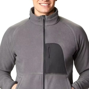 เสื้อแจ็คเก็ตขนแกะแบบหลวมสำหรับฤดูหนาว สไตล์สตรีทแวร์กลางแจ้ง ไซส์ใหญ่พิเศษสำหรับผู้ชาย มีซิปกันน้ำ โลโก้ด้านหน้า สามารถสั่งทำโลโก้ได้ - Product Image 4