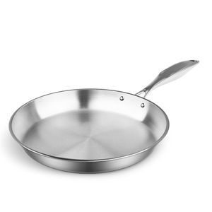 Top Grade 22cm in acciaio inox a induzione cucina padella per friggere Premium - Product Image 5