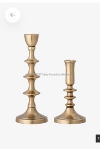 Candelabro de proveedor indio de metal con estilo al mejor precio para Navidad y bodas ocasiones festivas - Product Image 5
