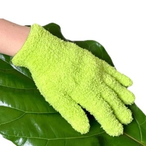 Guantes de microfibra que no sueltan pelusa, guantes de limpieza elásticos y transpirables para coche, hogar, cocina, reutilizables, suaves para quitar el polvo - Product Image 5