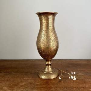 Florero Moderno de Latón y Cobre Sólido Hecho a Mano, Decoración Ecológica para Mesa de Comedor, Oficina, Sala de Estar y Dormitorio - Product Image 3