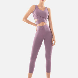 Servicio OEM, Conjunto de Yoga Profesional para Mujer, Tallas Grandes, Transpirable y de Secado Rápido - Product Image 1