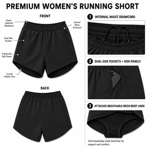 Custom Athletic Shorts Mesh Brief Liner Bulk Order OEM ODM Low MOQ Factory Direct - Product Image 3
