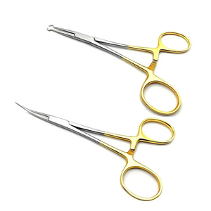 Ensemble de pinces à vasectomie sans scalpel de qualité supérieure, 2 pièces, pince annulaire et pince de dissection, instruments d'urologie en acier inoxydable, marquage CE ISO - Product Image 1