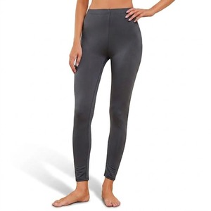Leggings Deportivos de Cintura Alta con Logotipo Personalizado, Sólidos, Elásticos, Levanta Glúteos, para Yoga, Gimnasio, Entrenamiento, para Mujer - Product Image 1