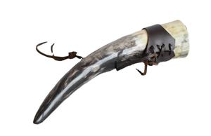 เทคนิคการดื่มฮอร์นของไวกิ้งทำมือสำหรับเทศกาลดื่มมิ้ดและเอลงานเลี้ยงคริสต์มาสและเสียงเชียร์ในวันหยุด - Product Image 2