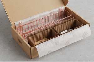 Premium Copper Wire Hanging <b>Storage</b> <b>Basket</b> Rectangle Metal <b>Mesh</b> Organizer For Multi-Purpose Neatening and Display - Product Image 6