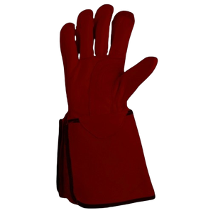 Hockey TIG Welding Gloves Heavy Duty Cowhide Grain Split Leather Firefighter Spark Resistant Gloves for Hand <b>Arm</b> Protection - Product Image 6