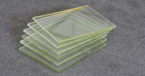 Plaque de verre au plomb durable pour blindage médical, teneur en Pb de 8 %, MOQ en vrac 1 tonne - Product Image 3