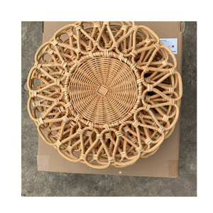 Hotel Dining <b>Table</b> Decor Rattan Placemat Handmade Natural Fiber <b>Table</b> <b>Mat</b> Vietnam - Product Image 4