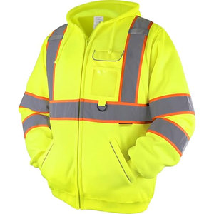 Sudadera de Seguridad de Alto Rendimiento, Alta Visibilidad, Impermeable, con Detalles Reflectantes, ANSI Clase 2, Logotipo Personalizado para Uso en el Lugar de Trabajo - Product Image 1