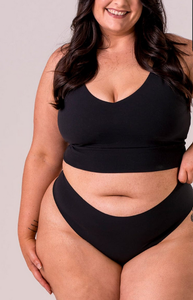 Culottes sans couture en tricot pour femmes, vente en gros OEM, string sexy de couleur unie, sous-vêtements grande taille, matière 90% nylon 10% élasthanne - Product Image 5