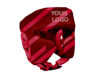 Casco de Boxeo Profesional de Cuero Genuino, Protector de Cabeza con Material de PU Duradero y Protección de EVA - Product Image 6