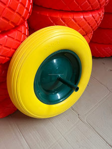 Roue en mousse PU de haute qualité <span class=keywords><strong>Meilleur</strong></span> prix Outils de jardin robustes <span class=keywords><strong>Brouette</strong></span> <span class=keywords><strong>Roues</strong></span> plates pour restaurants et hôtels - Product Image 3