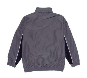 Veste coupe-vent d'été grande taille de haute qualité pour hommes, en polyester et nylon, avec blocs de couleur, à fermeture éclair, imperméable et respirante, vente en gros - Product Image 2