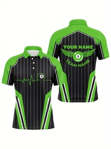 Camisetas Polo de Malla Personalizadas al por Mayor, Fabricante OEM, Proveedor, Impresión por Sublimación, Producción en Masa - Product Image 4