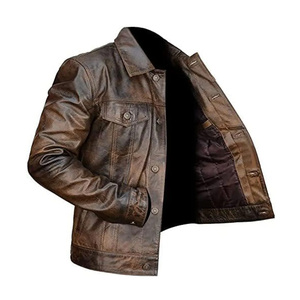 Vestes en cuir pour hommes grandes tailles, vêtements de mode pour hommes, vestes de sport pour moto, vestes d'hiver pour hommes de toutes tailles - Product Image 4
