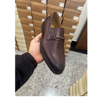 Chaussures habillées élégantes pour hommes grandes tailles en cuir noir, imperméables et légères, type Oxford, pour le bureau et les événements