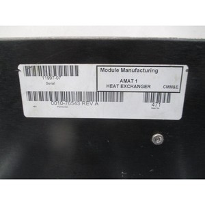 AMAT 0010-76543 Intercambiador de Calor AC BOX, 112117 - Equipo y Piezas de Semiconductores de Confianza de Global Legacy - Product Image 4