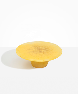 Nouveauté 2025, support à gâteau en résine fait main Artizon Studio, style moderne, couleur marron, décorations de mariage, plateau de service pour gâteau - Product Image 5