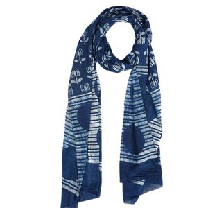 Écharpe longue en coton avec masque intégré et protection solaire, masque facial en coton, foulards élégants, taille universelle - Product Image 2