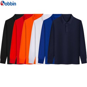 Camiseta Deportiva Personalizada de Manga Larga, Transpirable, de Poliéster/Algodón, Informal, Moderna, Unisex, para Hombre, Lisa, Otoño/Invierno, con Logotipo Bordado - Product Image 1