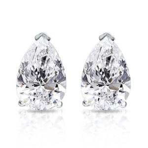 Pendientes de Diamantes Moissanite de Moda de Lujo con Acabado Pulido Premium, Ligeros y con Brillo Duradero para Uso Casual y Formal - Product Image 1