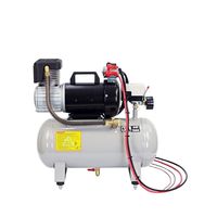 Mini pompe à compresseur d'air 24V haute efficacité, résistante aux intempéries, longue durée de service, professionnelle sans huile avec réservoir de 12 litres, type à piston