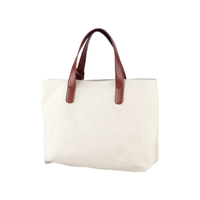 Sac fourre-tout unisexe décontracté de style bohème en cuir véritable avec perles et paillettes, fermeture éclair et bouton, deux poignées, doublure en coton doux, haute qualité