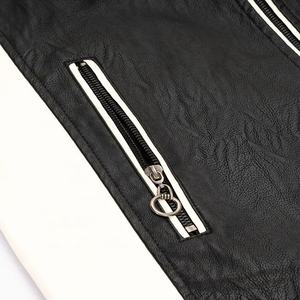 Blouson aviateur en cuir de baseball chaud d'hiver de haute qualité, blouson de moto personnalisé, streetwear, coupe-vent pour unisexe - Product Image 5