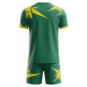 ชุดฟุตบอลแบบยูนิเซ็กซ์พร้อมกางเกงขาสั้น Surf Elite ชุดสองชิ้น ชุดฝึกซ้อมฟุตบอล แห้งเร็ว ชุดกีฬา รับผลิตตามแบบ OEM - Product Image 2