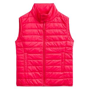 Chaqueta sin mangas de punto acolchada para mujer, personalizada OEM 2026, de moda, con logo personalizado, lisa, de peso pesado, 100% poliéster, ¡la más vendida! - Product Image 5